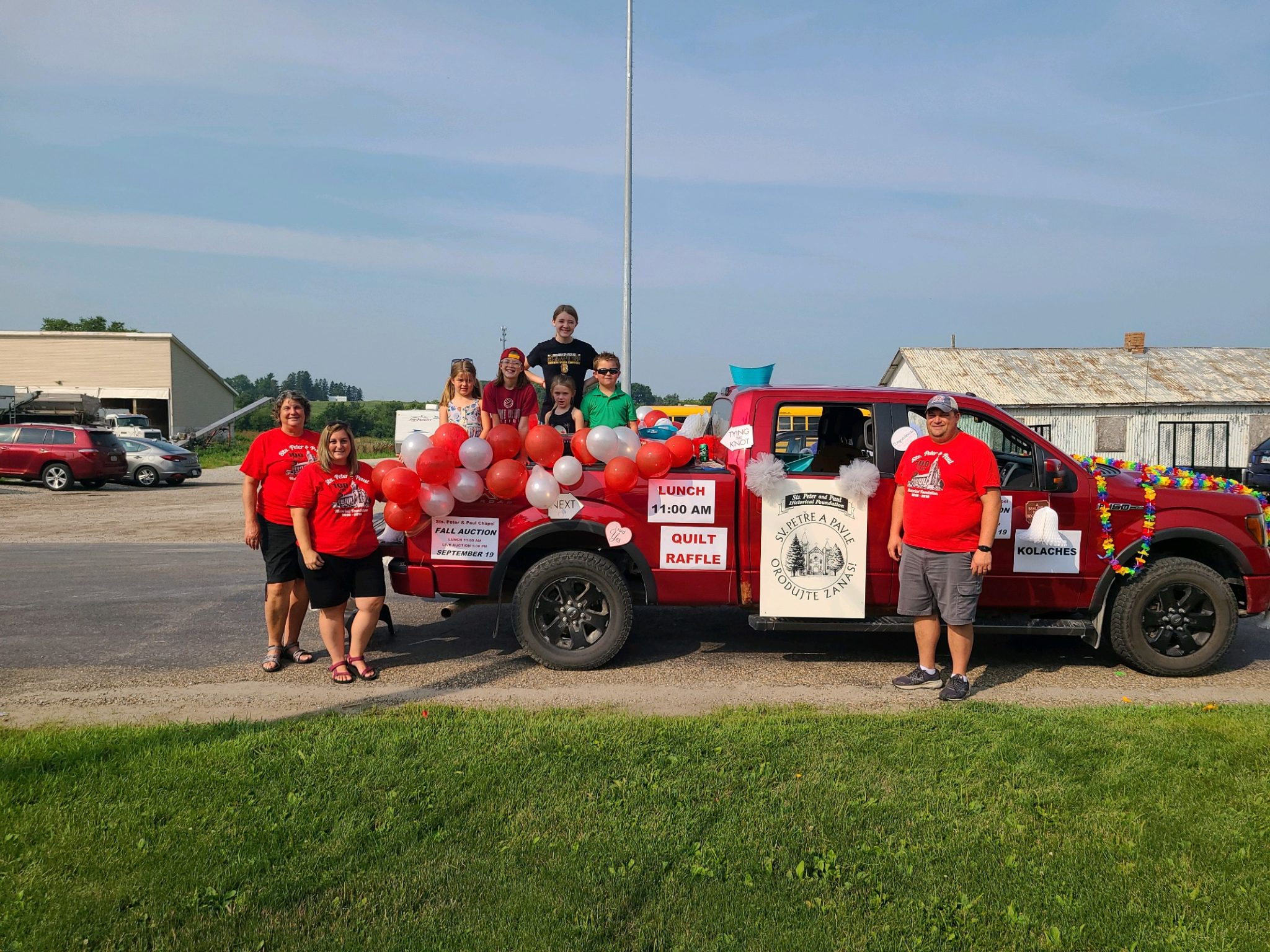 Solon Beef Days Parade Saints Peter & Paul Chapel